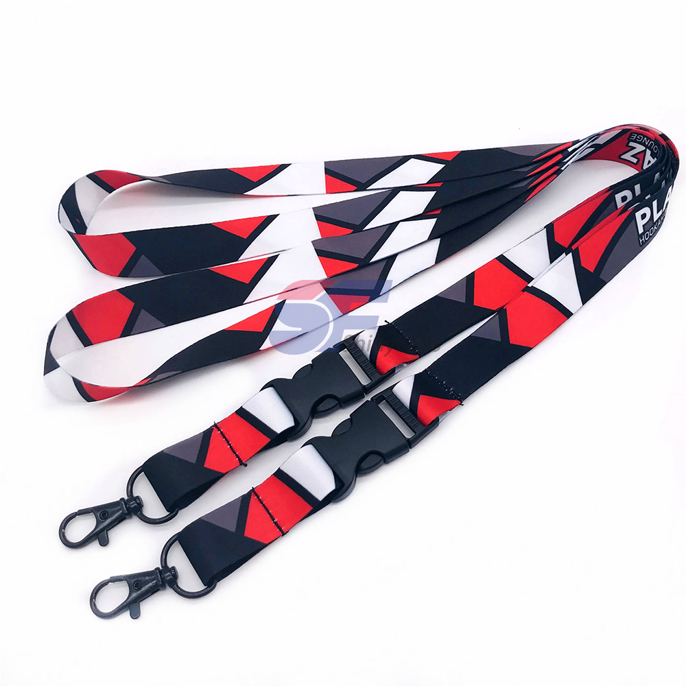 Fashion Cute Heat Transfer Printing Lanyard , Custom High Quality Lanyard