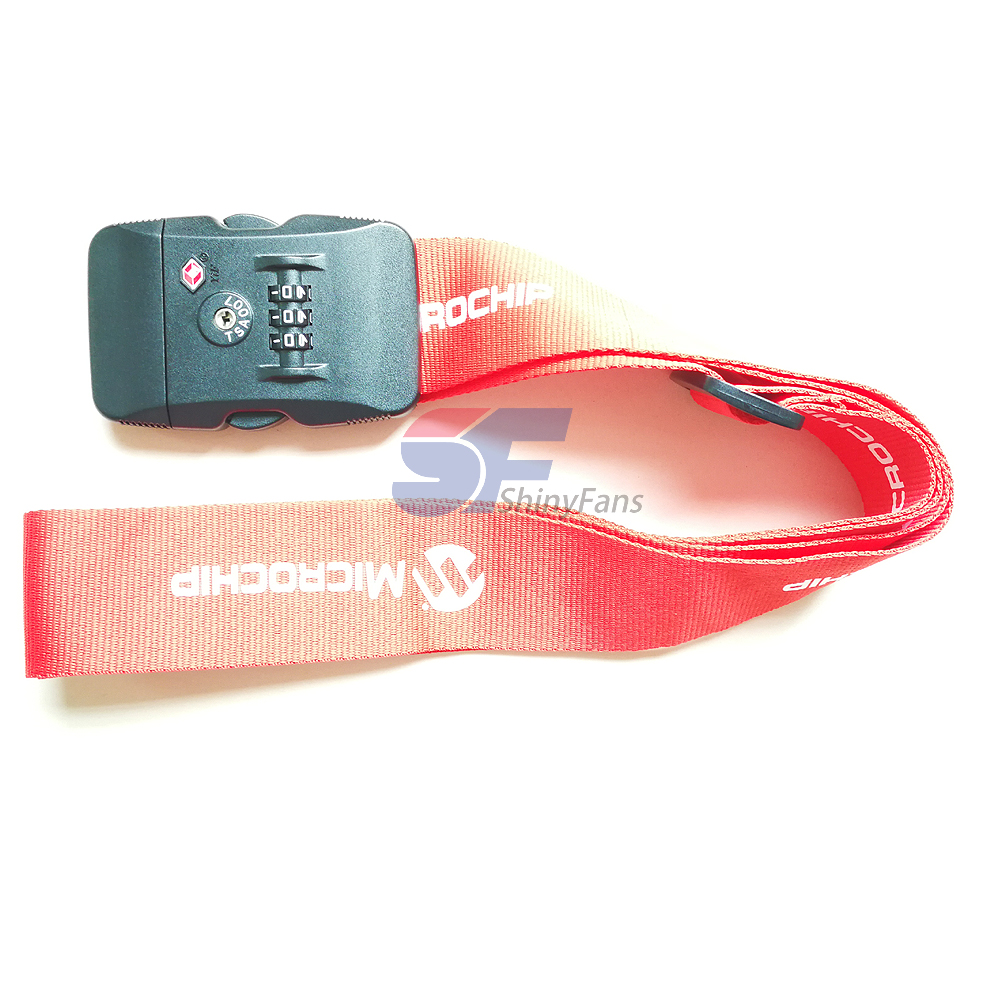 Adjustable Polyester/Nylon/PET/Bamboo Travel Luggage Bag with TSA Lock ShinyFans SF-6666 New Convenient Straps