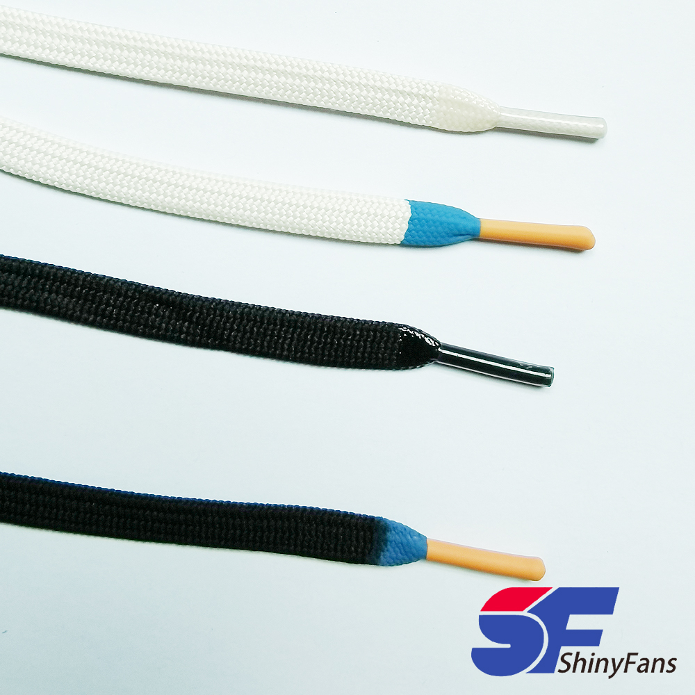 Custom Designed Non-Slip Silicone Shoelace 8 mm Thickness New Style for Men/Women Woven Sport Shoe-Promotional Party Supplies