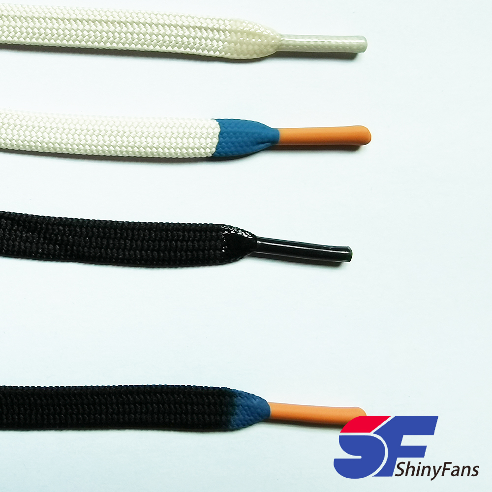 Custom Designed Non-Slip Silicone Shoelace 8 mm Thickness New Style for Men/Women Woven Sport Shoe-Promotional Party Supplies