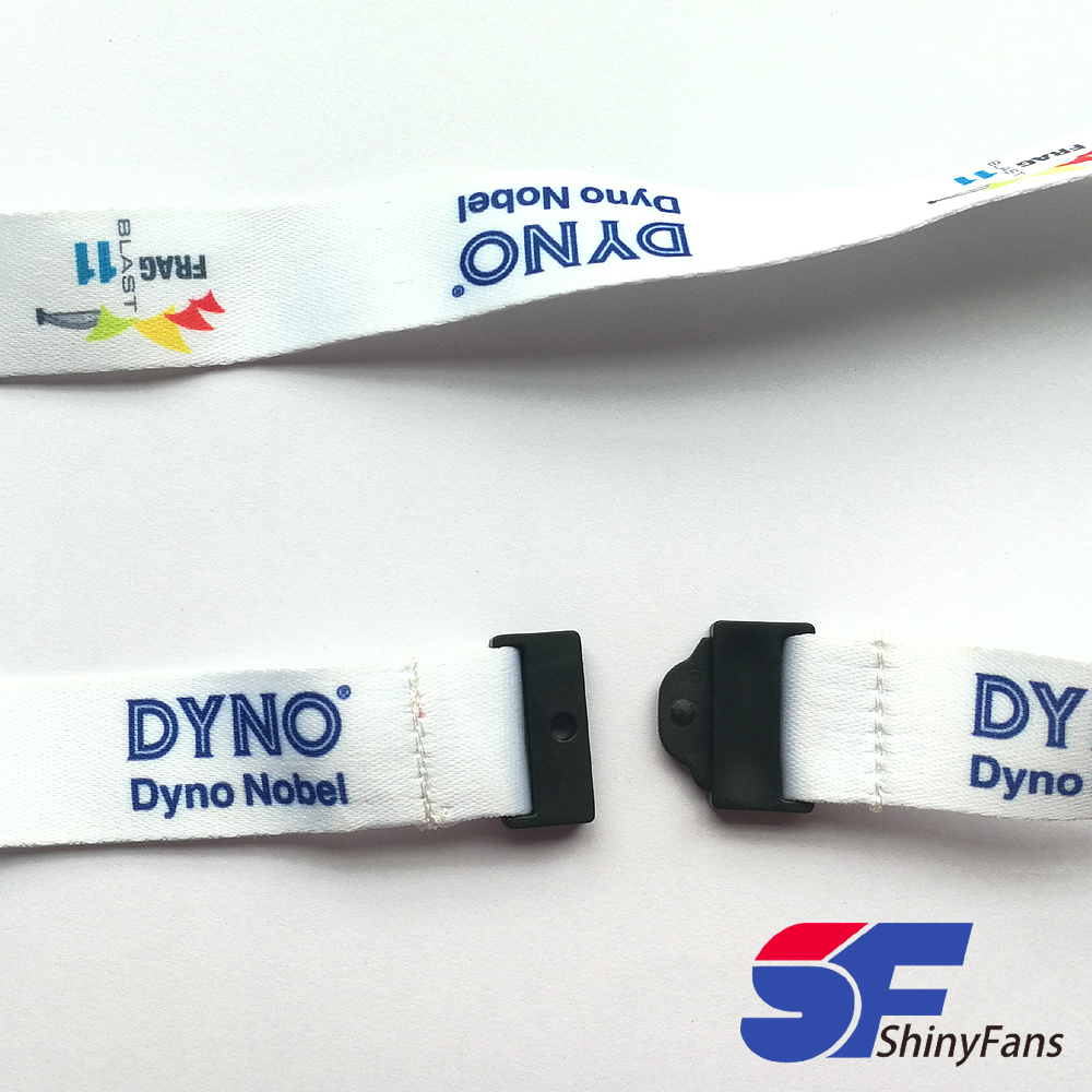 Promotional Wholesale Cheap Custom Logo Neck Nylon Sublimation Heated Transfer Printing Polyester Lanyard With Id Card Holder