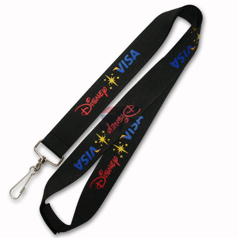 Custom Woven Printed Id Retractable tool Polyester Lanyard With lanyard for pendant