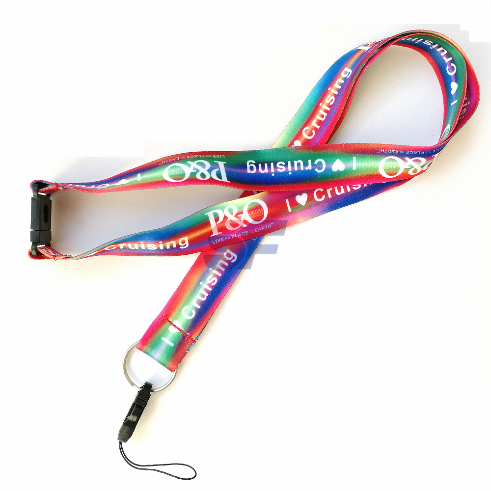 Latest cheap custom lanyards Polyester lanyard,nylon lanyard